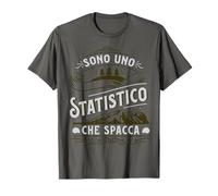 Uno Statistico Che Spacca Uomo Regalo Statistica Maglietta