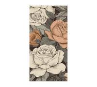 Uno striscione per porta dipinto a mano, decorazione per porta verticale stagionale, sfondo durevole per feste, portico, ingresso, giardino, decorazione 178 x 89 cm