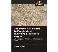 Uno studio sull'effetto dell'aggiunta di nanofibre di ossido di stagno: sulla propagazione del suono nel calcestruzzo non armato