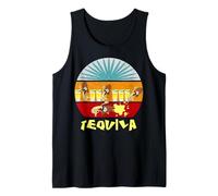 Uno Tequila Due Tequila Tre Tequila Pavimento Vintage Bere Canotta