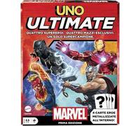 Uno ultimate, l'iconico gioco di carte con i supereroi marvel