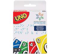 Uno- Versione Braille per Non Vedenti, Gioco di Carte, GPG06