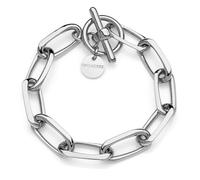 UNOAERRE 006EXB0015000 Bracciale in bronzo argentato catena forzatina
