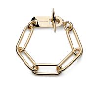 UNOAERRE Bracciale a Catena Ovale, Placcato Oro, Collezione Moderna