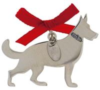 UNOAERRE MEDAGLIETTA CANE ARGENTO INCISIONE PERSONALIZZATA TARGHETTA SILVER DOG
