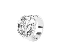 UNOde50 Anello da donna, Argento Sterling 925, Dimensioni 21-19.02 mm, Lega di metallo, Gioielli fatti a mano