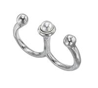 UNOde50 Anello da donna, Argento Sterling 925, Misura unica - 18.2 mm, Lega di metallo, Gioiello fatto a mano