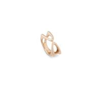 UNOde50 Anello in lega di metallo, placcato in oro 18 carati, Design originale e artigianale, Con scatola con lucchetto rosso