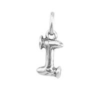 UNOde50 Charm placcato argento Sterling a forma di lettera I