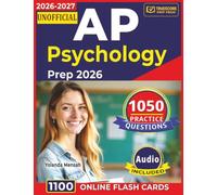 Unofficial AP Psychology Prep 2026: 1050 Practice Questions with Detailed Explanations For Exam Preparation in 60 Days