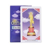 Unofficial Office Tarocchi Deck, Fortune Telling Game, Divination Board Set with Unique Cards, Fun Fate Reading Tool for Family Night, Adults Entertainment, Collectors, 4.13x2.48inch