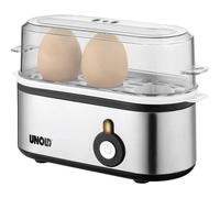 Unold 38610 Mini Cuociuova acciaio inox, Nero