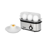 38610 Pentolino per uova 3 uovo/uova 210 W Acciaio inossidabile, Cuociuova argento/trasparente, 202 mm, 84 mm, 134 mm, 500 g, 220-240 V, 50 - 60 Hz