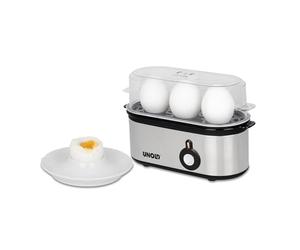 Unold 38610 Pentolino per uova mini, edelstahg fotografiche, 1 - 3 Uova, 210 W