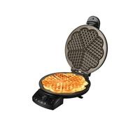 Diamond 5 waffle 1200 W Nero, Cialde Nero, 203 mm, 256 mm, 81 mm, 1200 W, 220-240 V, 50 Hz