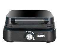 Unold 48275 piastra per waffle 2 waffle 1500 W Nero
