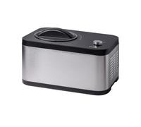 Unold 48826 Eismaschine & Joghurtbereiter Eva Gelatiera compressore 1,5 L 120 W Nero, Acciaio Inox