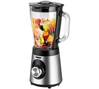 Unold Edel 1,5 L Frullatore da tavolo 500 W Nero, Acciaio inox, Traspa