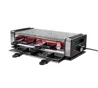 Unold Raclette Delice Basic 48760 - 1200 W, 8 persone, 1 fornello, Acciaio inox/Plastica, Nero