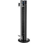 Unold ventilatore Torre Skyline, menù oscillazione, 3 Livelli, funzione timer, aroma Box, telecomando, 60 W, 1 pezzi, nero, 86855