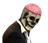 UNOLIGA Maschera Teschio Halloween, Maschera Scheletro Adulto, Maschera Morte Uomo, Skull Mask in Lattice (AA)