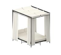 Unopiù Alcova IGEA in ferro - Con cuscini e tende