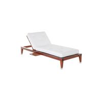 Unopiù Lettino C'EST LA VIE in mogano - Con cuscino