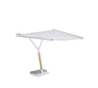 Unopiù Ombrellone motorizzato SALENTO in acciaio e legno con telo in tessuto acrilico da 300x250 cm