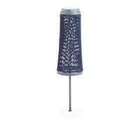 Unopiù Piantana da esterno SOLARE in corda e alluminio grafite da Ø26 cm