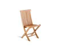 Unopiù Sedia pieghevole WILLIAM in teak - Con o senza cuscino