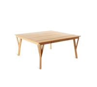 Unopiù Tavolo fisso SYNTHESIS in teak da 150x150 cm