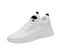 UnoSheng Scarpe Uomo Nero Sportivi Stivali Da Sci ThickeningHiking Boot Warm Shoes Outdoor Sci Boots Thickening Acciaio Scarpe Uomo, bianco, 39 EU