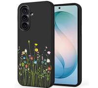 Unov Custodia compatibile con Galaxy S26 5G Custodia con bouquet floreale floreale Girly Design morbido TPU assorbimento degli urti Slim Embossed Pattern Cover posteriore protettiva