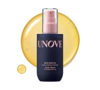 UNOVE Siero per capelli all'essenza di seta, 70 ml, olio nutriente per capelli secchi, crespi e danneggiati, siero levigante leggero, controllo crespo e cura delle doppie punte, protezione dal calore