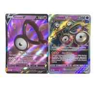 Unown V & Vstar 065/195 - Silver Tempest - Lotto di carte ultra raro Pokemon - 2 set di carte