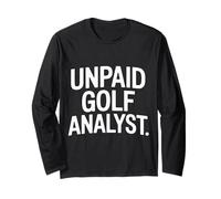 Unpaid Golf Analyst Commento Gioco competitivo ||- Maglia a Manica