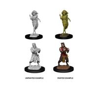 UNPAINTED MINIATURE D&D Nolzur's Marvelous Satyr & Dryad by WIZKIDS