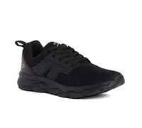 UNPAR by SG Scotler Mens Running Shoes (Black, EU 42/UK 8/US 8.5) | Lightweight | Eva Outsole with Mesh & Knitted Upper | Ideal for Trail Run, Fitness & Training, Jogging, Regular & Fashion Wear