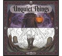Unquiet Things: 50 Intricate Gothic Horror Coloring Pages for Adults