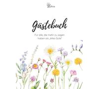 Unser Hochzeitsgästebuch: Modernes Gästebuch mit Fragen zum Ausfüllen, lustigen Challenges & Platz für Fotos - Kreatives Hochzeitsgeschenk für Paare, ... emotional & unterhaltsam, Blumenwiese