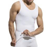 UnsichtBra Canottiera a Compressione, Modella i Muscoli e Migliora la Postura (SW_7100)(Bianco, L)