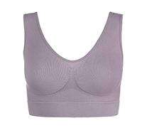 UnsichtBra Reggiseno Benessere | Reggiseno Sportivo | Abbigliamento Palestra Donna | Taglie Forti Donna | Reggiseno Allattamento (wellbra_sngl)(S, PasLil)