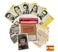 Unsolved Case Files Gioco di mistero "Cold Case" in spagnolo, chi ha ucciso Veronica Falcone? Gioco di detective con documenti, tracce e trucchi, per adulti e ragazzi