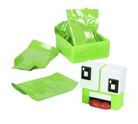 Unspeakable Mystery Capsule Series 1 Include 4 oggetti esclusivi: 1 mini figura, 1 Blok Headz impilabile, 1 ciondolo per scarpe e 1 adesivo