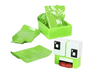 Unspeakable Mystery Capsule Series 1 Include 4 oggetti esclusivi: 1 mini figura, 1 Blok Headz impilabile, 1 ciondolo per scarpe e 1 adesivo