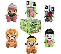 Unspeakable Serie 2 Mini peluche Mystery Pack - Nathan, Gabe, James, Tank Monster & Frog Personaggi - con passante per borsa