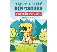 Unstable Games- Happy Little Dinosaurs-Problemi puberari Dinosauri Gioco, Colore Multi-Colored, 2. Erweiterung, TTUD0011