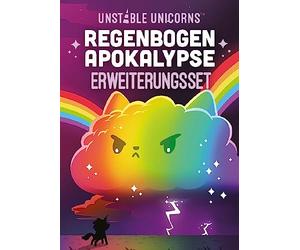 Unstable Games, Unstable Unicorns - Apocalisse Arcobaleno Espansione, Gioco di Carte, Gioco di Carte, 2-8 Giocatori, Età: 8+, 30-60 minuti, Tedesco, Multicolore, Multicolore