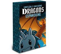 Unstable Unicorns - Dragons: Espansione Strategica per 2-8 Giocatori, 54 Carte C