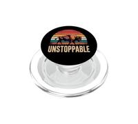 Unstoppable Buffalo Bison Outdoor Vintage Graphic PopSockets PopGrip per MagSafe